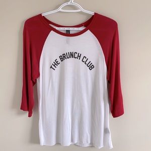 Brunch Club Baseball Tee